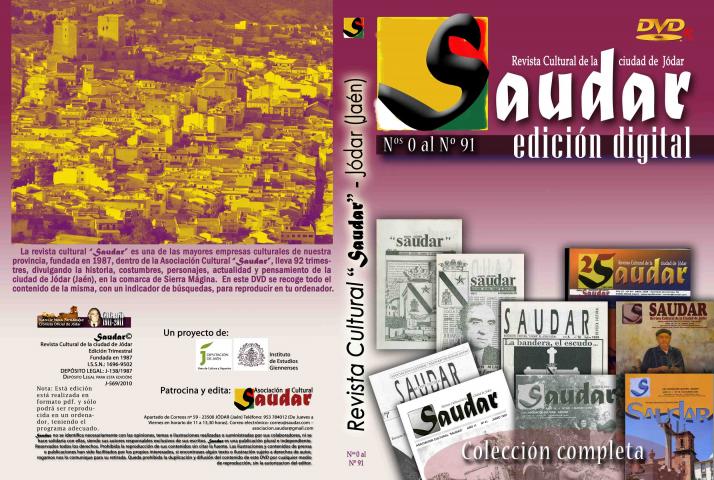 DVD Revista Cultural "Saudar" digitalizada n� 0 al n� 91 - . 