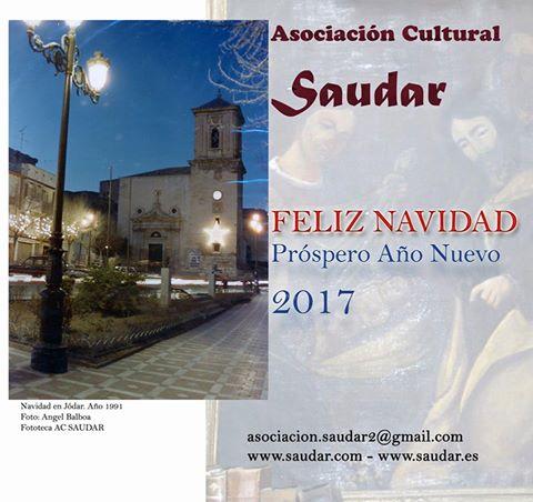 LA ASOCIACIÓN CULTURAL "SAUDAR" DESEA FELIZ NAVIDAD Y PROSPERO AÑO NUEVO 2017 - . 