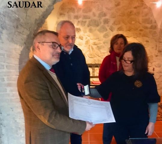 NUESTRO PRESIDENTE RECIBE VARIAS DISTINCIONES PORTUGUESAS - . 