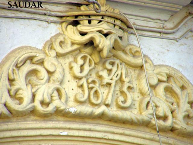 EDIFICIOS Y ESPACIOS SINGULARES - EDIFICIOS Y ESPACIOS SINGULARES. Detalle fachada Casa de Los Mesa de Jdar