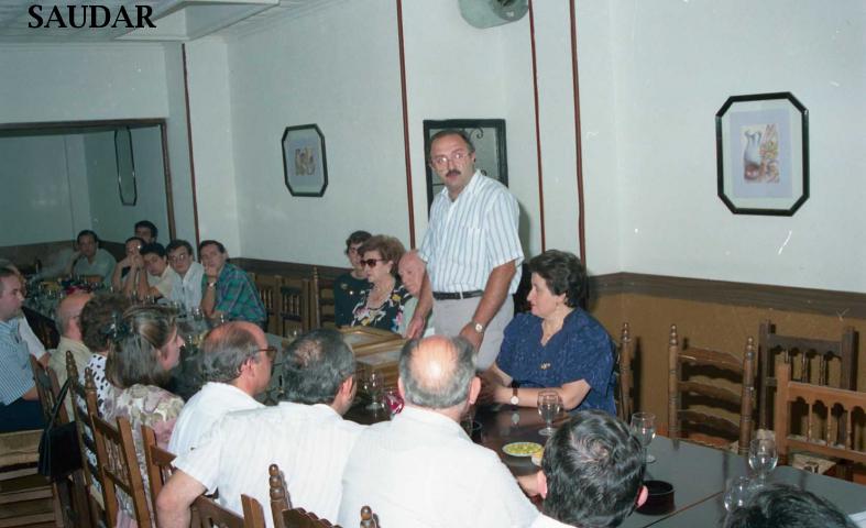 MANUEL LPEZ PEGALAJAR, maestro y Presidente de Honor de "Saudar" - MANUEL LPEZ PEGALAJAR, maestro y Presidente de Honor de "Saudar". 