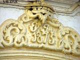 EDIFICIOS Y ESPACIOS SINGULARES - . Detalle fachada Casa de Los Mesa de Jdar